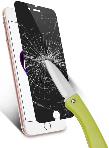 Apple iPhone 7 / 8 Privacy Tempered Glass screen protector afbeelding 5