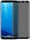 Samsung Galaxy S8 Plus Privacy Tempered Glass Zwart afbeelding 1