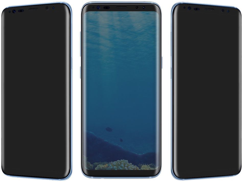 Samsung Galaxy S8 Plus Privacy Tempered Glass Transparant afbeelding 2