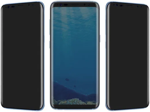 Samsung Galaxy S8 Plus Privacy Tempered Glass Transparant afbeelding 2