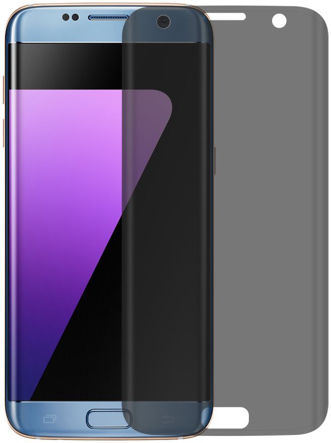 Samsung Galaxy S7 Edge  Privacy Tempered Glass Transparant afbeelding 1