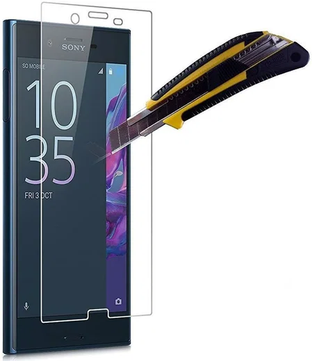 Rosso Sony Xperia XZ1 9H Tempered Glass Screen Protector afbeelding 4