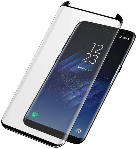 PanzerGlass Samsung Galaxy S8 Case Friendly Screenprotector Zwart afbeelding 3