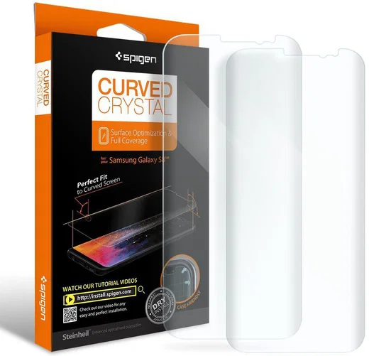 Spigen Curved Galaxy S8 Case Friendly Screen Protector afbeelding 1