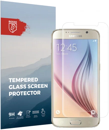 Rosso Samsung Galaxy S6 9H Tempered Glass Screen Protector afbeelding 1