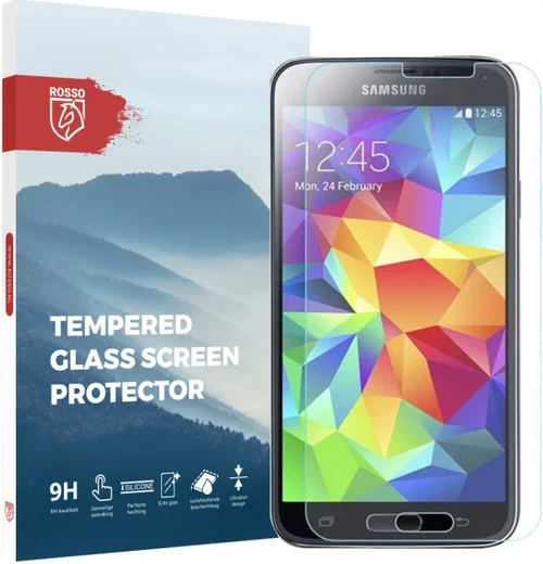 Rosso Samsung Galaxy S5 9H Tempered Glass Screen Protector afbeelding 1