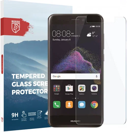 Rosso Huawei P8 Lite (2017) 9H Tempered Glass Screen Protector afbeelding 1