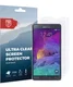 Rosso Samsung Galaxy Note 4 Ultra Clear Screen Protector Duo Pack afbeelding 9