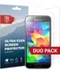 Rosso Samsung Galaxy S5 Mini Ultra Clear Screen Protector Duo Pack afbeelding 1
