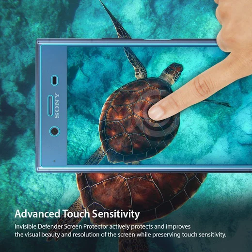 Ringke ID Full Cover Screen Protector Sony Xperia XZ1 [2-Pack] afbeelding 8