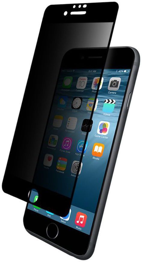 Eiger 3D Privacy Tempered Glass Apple iPhone 6S / 7 / 8 Zwart afbeelding 2
