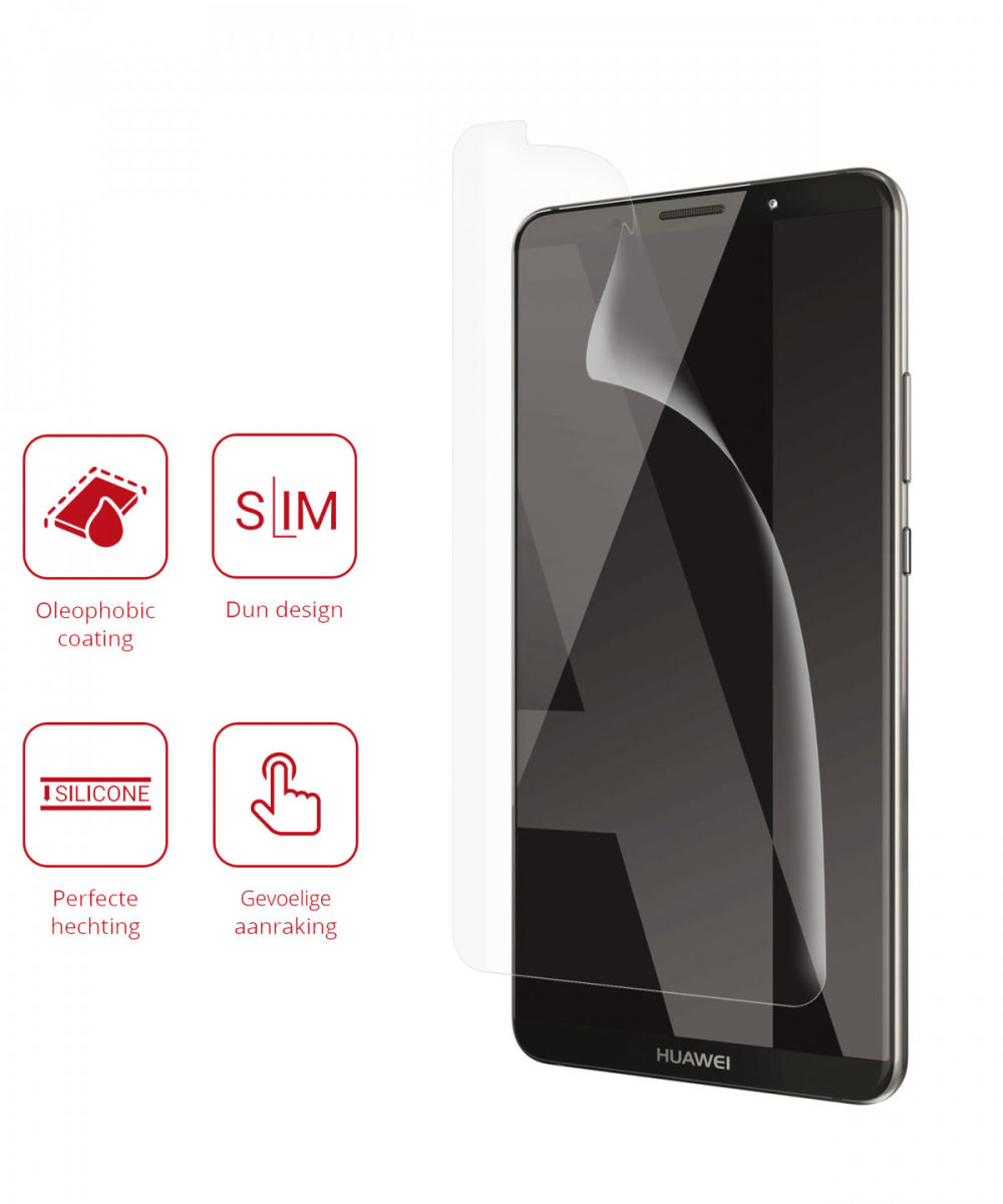 Rosso Huawei Mate 10 Pro Ultra Clear Screen Protector Duo Pack afbeelding 2