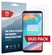 Rosso OnePlus 5T Ultra Clear Screen Protector Duo Pack afbeelding 1