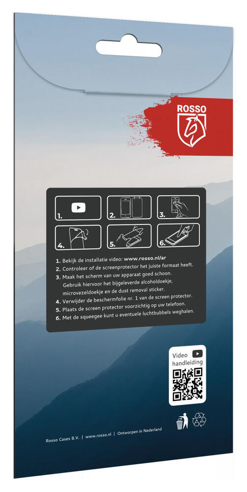 Rosso OnePlus 5T Ultra Clear Screen Protector Duo Pack afbeelding 6
