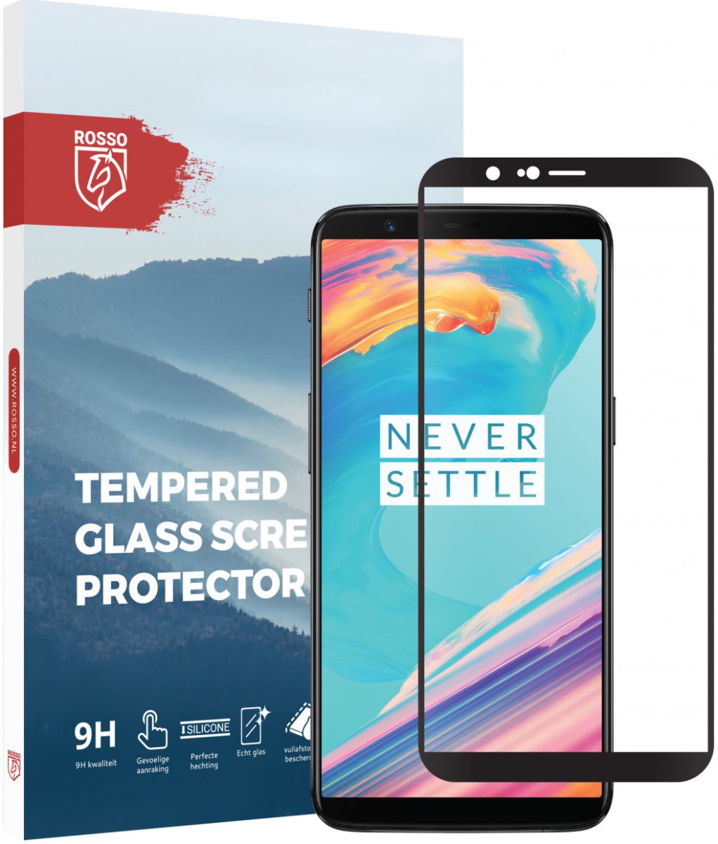 Rosso OnePlus 5T 9H Tempered Glass Screen Protector afbeelding 1