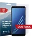 Rosso Samsung Galaxy A8 (2018) Ultra Clear Screen Protector Duo Pack afbeelding 1
