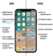 BodyGuardz Pure 2 Clear ScreenGuardz Apple iPhone X / XS afbeelding 4