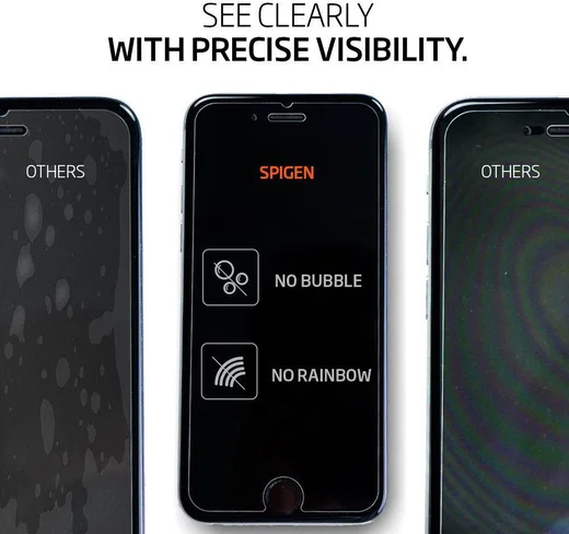 Spigen iPhone 6S Plus Screen Protector afbeelding 4