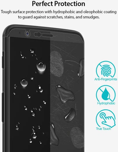 Ringke ID Full Coverage Screen Protector OnePlus 5T [2-Pack] afbeelding 6