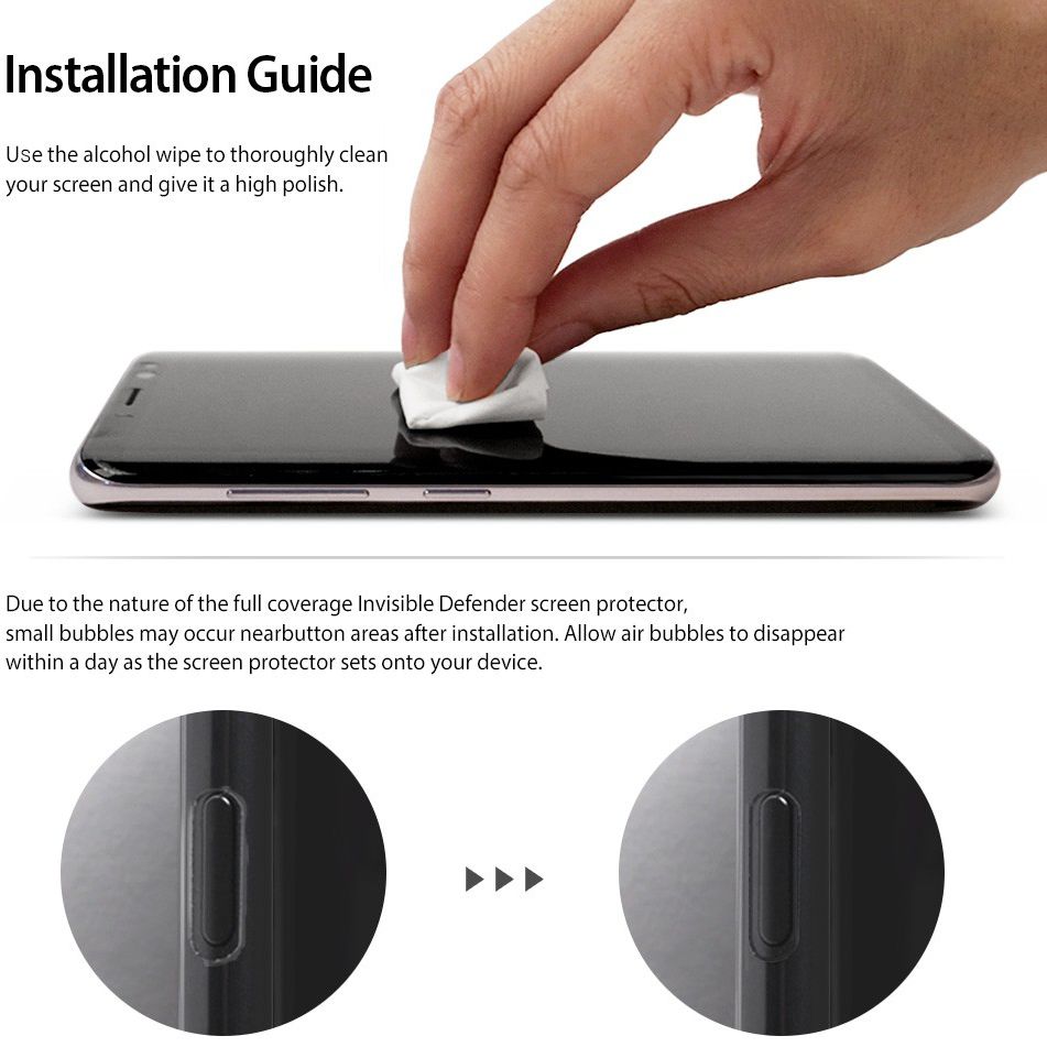 Ringke ID Full Coverage Screen Protector OnePlus 5T [2-Pack] afbeelding 8