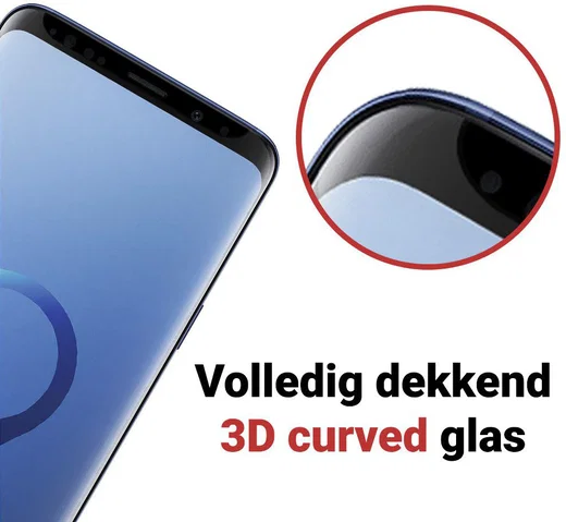 Rosso Samsung Galaxy S9 9H Tempered Glass Screen Protector afbeelding 4