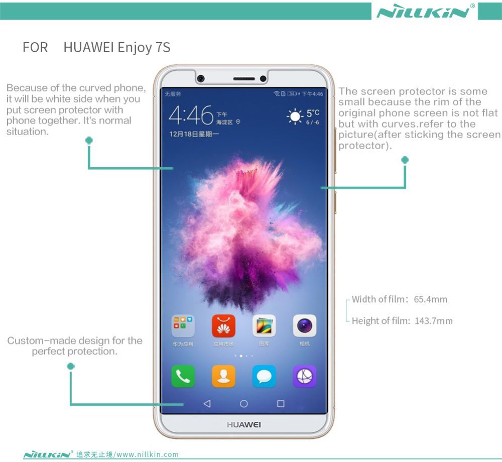 Nillkin Screen Protector Huawei P Smart afbeelding 6