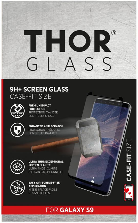 THOR Case Friendly Tempered Glass Samsung Galaxy S9 afbeelding 2