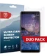 Rosso Nokia 7 Plus Ultra Clear Screen Protector Duo Pack afbeelding 1