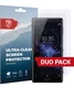 Rosso Sony Xperia XZ2 Compact Ultra Clear Screen Protector Duo Pack afbeelding 1