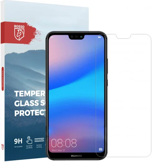 Rosso Huawei P20 Lite 9H Tempered Glass Screen Protector afbeelding 1