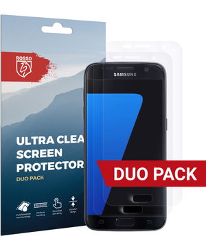 Rosso Samsung Galaxy S7 Ultra Clear Screen Protector Duo Pack