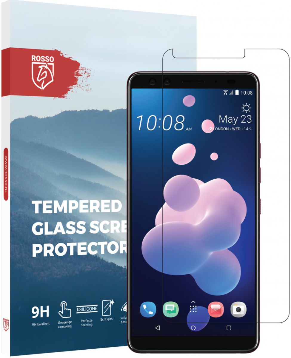 Rosso HTC U12 Plus 9H Tempered Glass Screen Protector afbeelding 1
