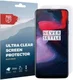 Rosso OnePlus 6 Ultra Clear TPU Screen Protector Duo Pack afbeelding 10
