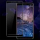 Nokia 7 Plus Volledig Dekkende Tempered Glass Screen Protector Zwart afbeelding 1
