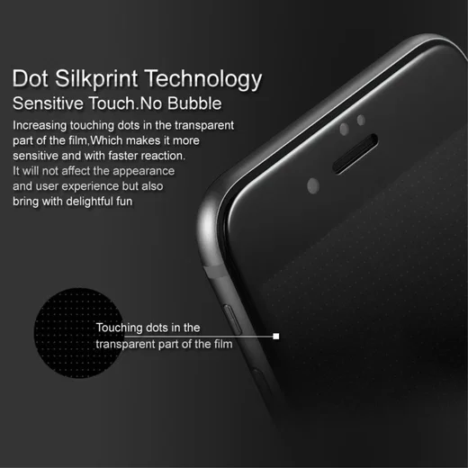 Nokia 7 Plus Volledig Dekkende Tempered Glass Screen Protector Zwart afbeelding 4