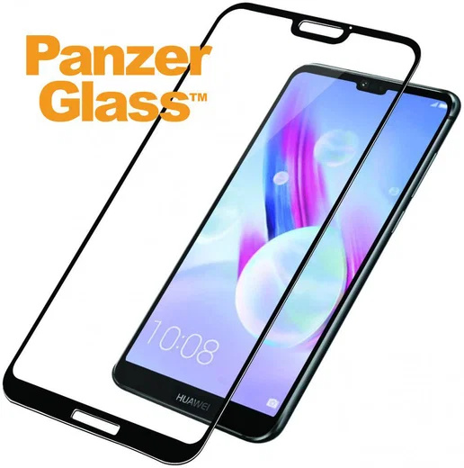 PanzerGlass Huawei P20 Lite Edge To Edge Screenprotector Zwart afbeelding 2