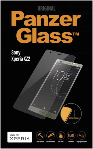 PanzerGlassSony Xperia XZ2 Edge to Edge Screenprotector Transparant afbeelding 1