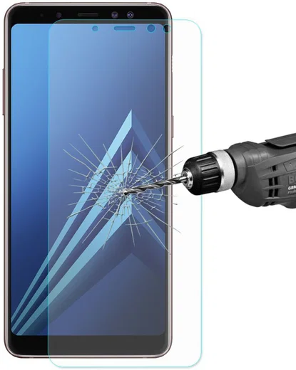 Samsung Galaxy A8 (2018) Tempered Glass Screen Protector afbeelding 2
