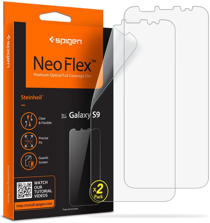Spigen Neo Flex Samsung Galaxy S9 Screen Protector [2 Pack] afbeelding 1