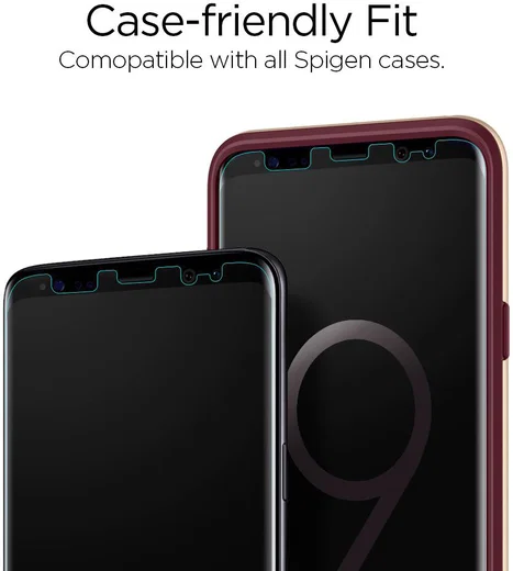 Spigen Neo Flex Samsung Galaxy S9 Screen Protector [2 Pack] afbeelding 9