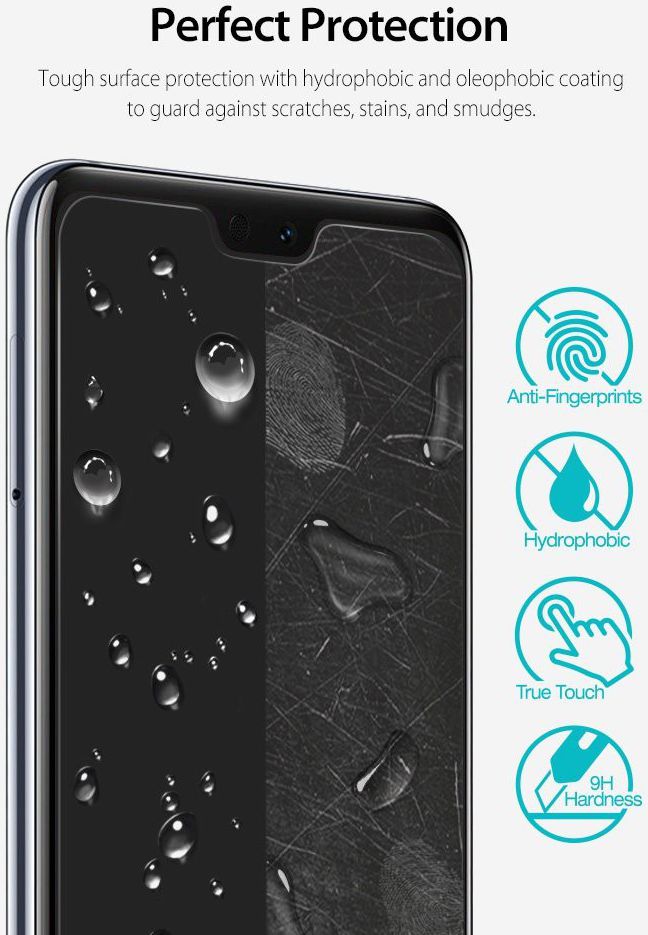 Ringke ID Glass 0.33mm Huawei P20 Pro [3-Pack] afbeelding 3