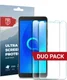 Rosso Alcatel 3c Ultra Clear Screen Protector Duo Pack afbeelding 1