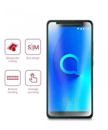 Rosso Alcatel 3c Ultra Clear Screen Protector Duo Pack afbeelding 2