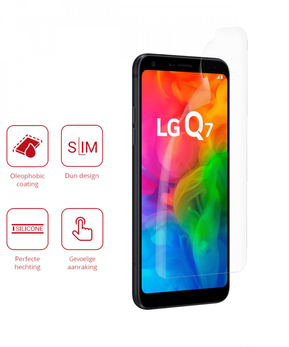 Rosso LG Q7 Ultra Clear Screen Protector Duo Pack afbeelding 2