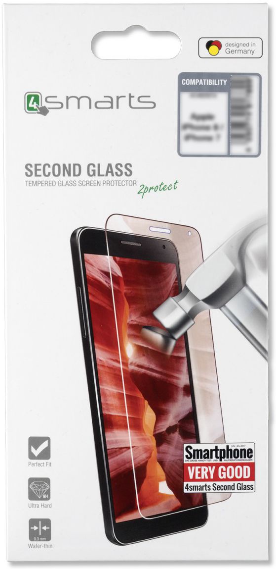 4smarts Limited Screen Protector Apple iPhone 7 Plus/8 Plus afbeelding 1