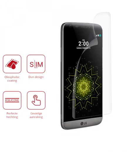 Rosso LG G5 Ultra Clear Screen Protector Duo Pack afbeelding 2