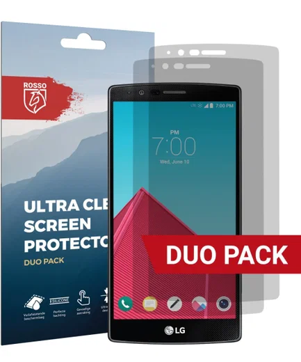 Rosso LG G4 Ultra Clear Screen Protector Duo Pack afbeelding 1