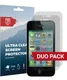 Rosso Apple iPhone 4S Ultra Clear Screen Protector Duo Pack afbeelding 1