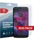 Rosso Motorola Moto X4 Ultra Clear Screen Protector Duo Pack afbeelding 1