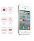 Rosso Apple iPhone 4S 9H Tempered Glass Screen Protector afbeelding 2